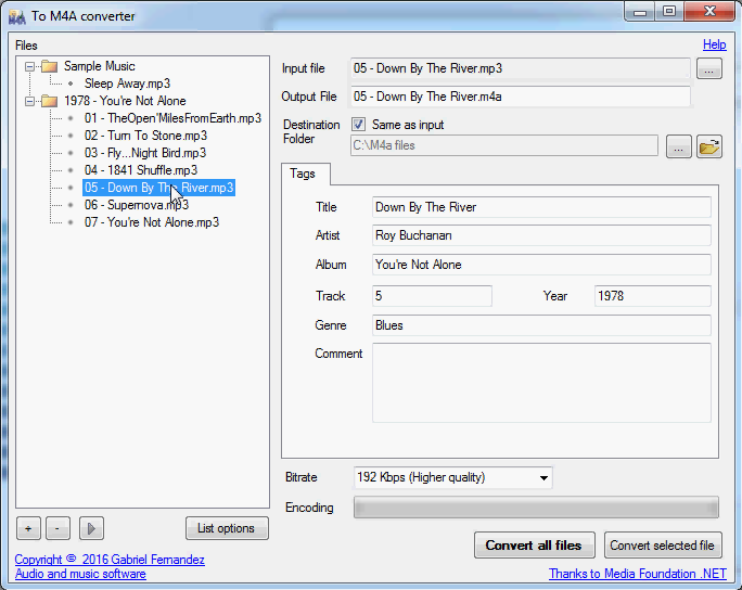 To M4A Converter